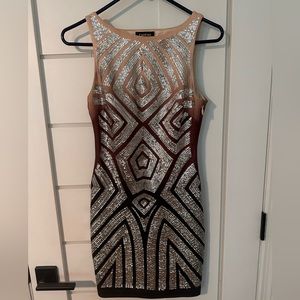 Bebe sequin dress XS